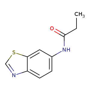 N-(1,3-benzothiazol-6-yl)propanamide