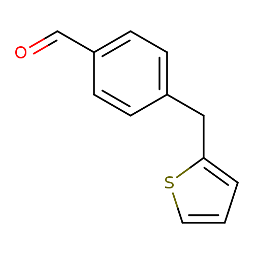 Benzaldehyde, 4-(2-thienylmethyl)-