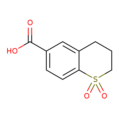 2H-1-Benzothiopyran-6-carboxylic acid, 3,4-dihydro-, 1,1-dioxide