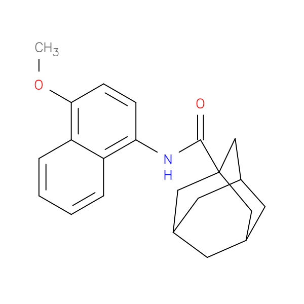N-(4-methoxynaphthalen-1-yl)adamantane-1-carboxamide