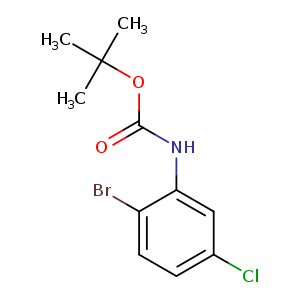 tert-butyl N-(2-bromo-5-chlorophenyl)carbamate