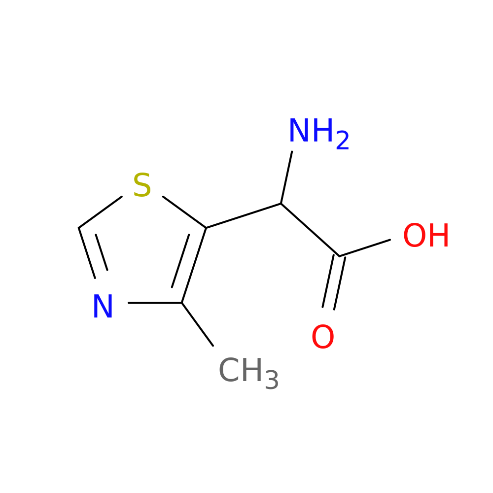 2-amino-2-(4-methyl-1,3-thiazol-5-yl)acetic acid