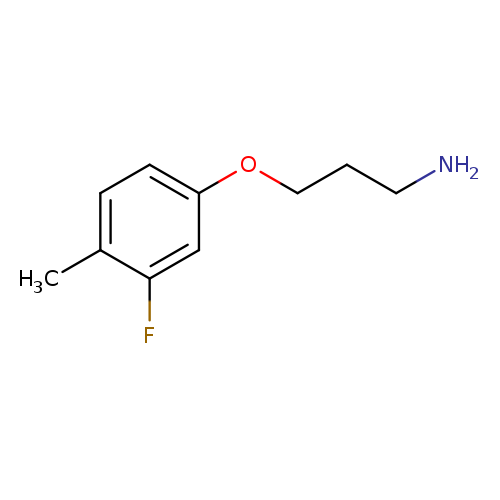 3-(3-Fluoro-4-methylphenoxy)propan-1-amine