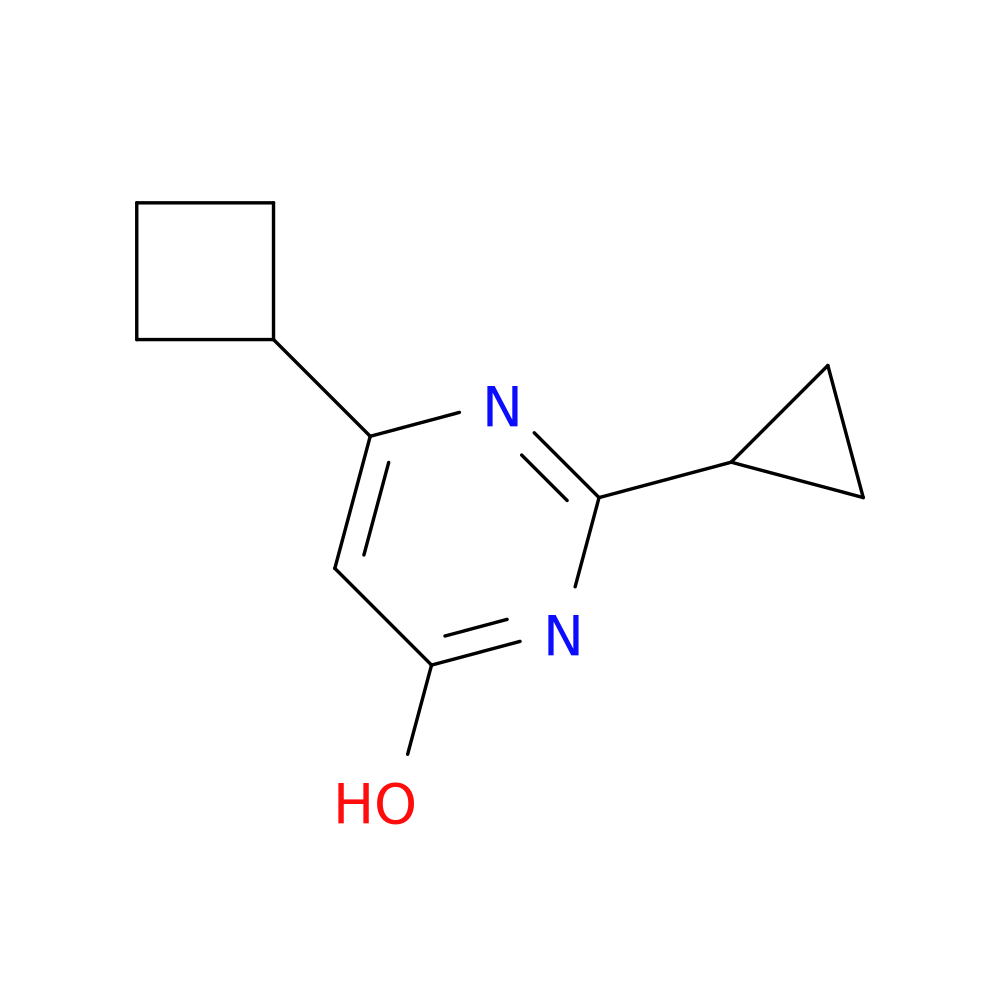 6-cyclobutyl-2-cyclopropylpyrimidin-4-ol