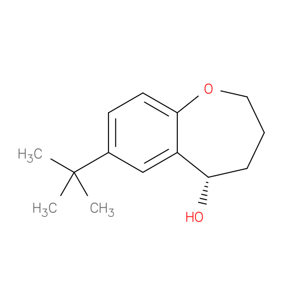 (5S)-7-tert-butyl-2,3,4,5-tetrahydro-1-benzoxepin-5-ol