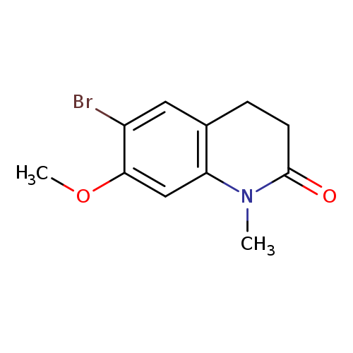 6-bromo-7-methoxy-1-methyl-1,2,3,4-tetrahydroquinolin-2-one