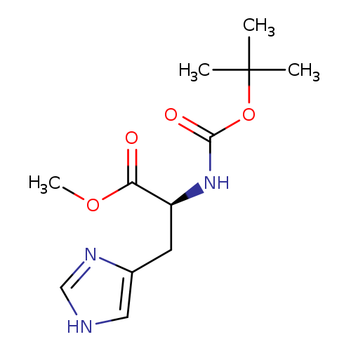 N-tert-Butyloxycarbonyl-L-histidine methyl ester