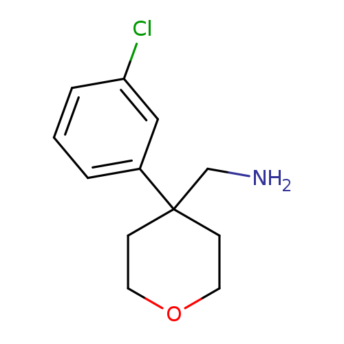 [4-(3-CHLOROPHENYL)OXAN-4-YL]METHANAMINE