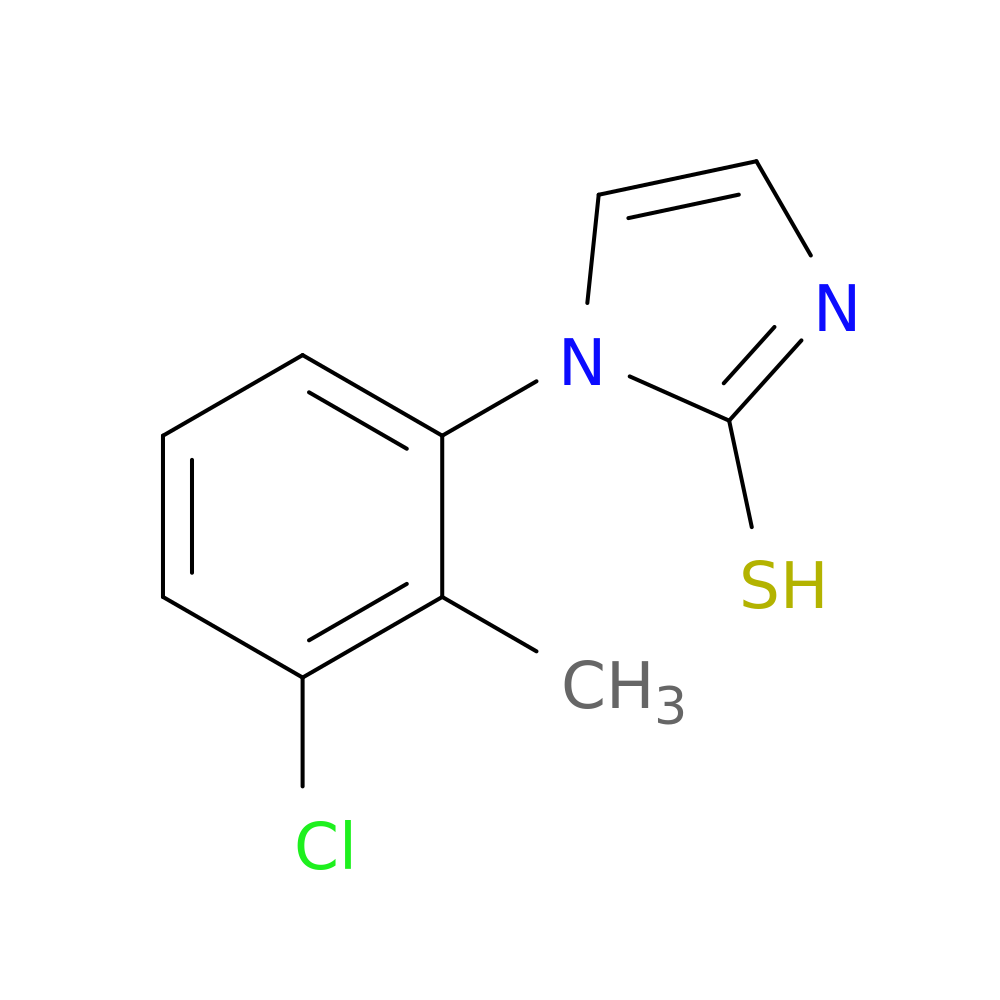 1-(3-chloro-2-methylphenyl)-1H-imidazole-2-thiol
