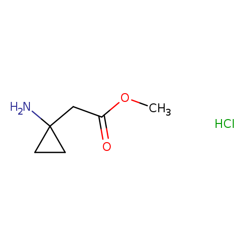 Methyl 2-(1-aminocyclopropyl)acetate hydrochloride