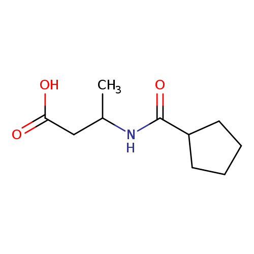 3-(cyclopentylformamido)butanoic acid