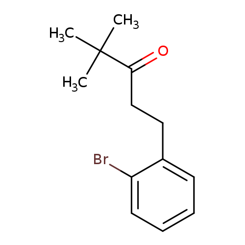 1-(2-bromophenyl)-4,4-dimethylpentan-3-one