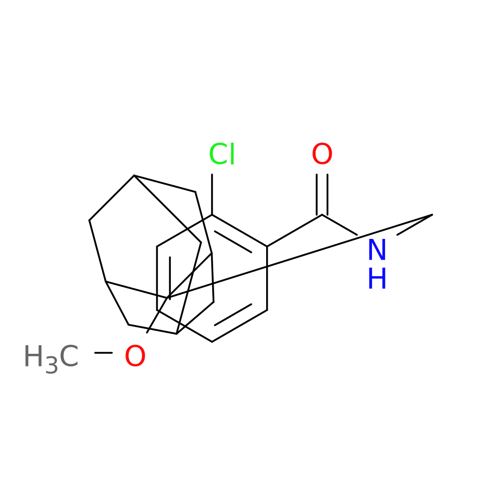 2-chloro-N-[(2-methoxyadamantan-2-yl)methyl]benzamide