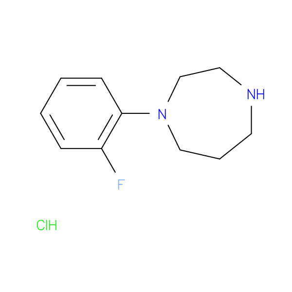 1-(2-fluorophenyl)-1,4-diazepane hydrochloride
