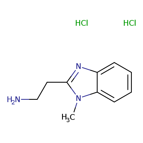 [2-(1-methyl-1H-benzimidazol-2-yl)ethyl]amine dihydrochloride