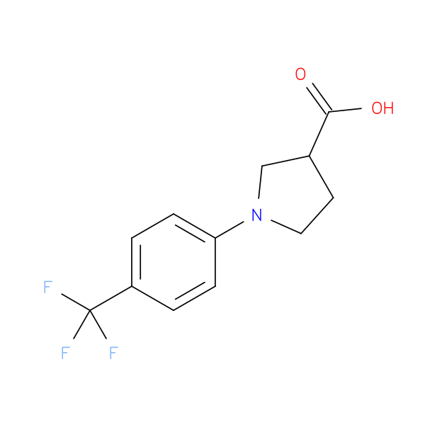 1-(4-(Trifluoromethyl)phenyl)pyrrolidine-3-carboxylic acid