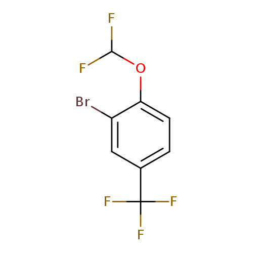 2-BROMO-1-DIFLUOROMETHOXY-4-TRIFLUOROMETHYL-BENZENE