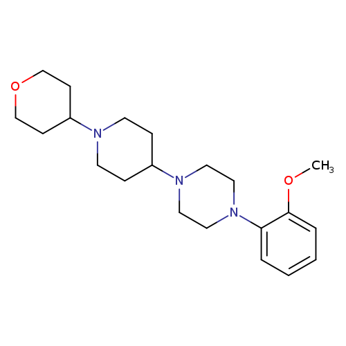 1-(2-methoxyphenyl)-4-[1-(oxan-4-yl)piperidin-4-yl]piperazine