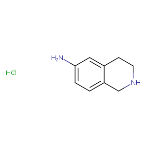 6-Isoquinolinamine, 1,2,3,4-tetrahydro-, hydrochloride (1:1)