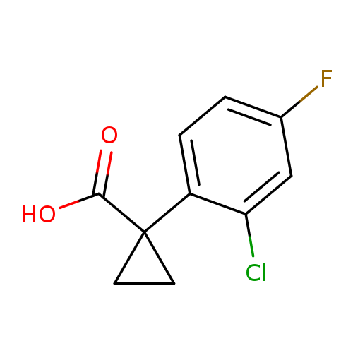 1-(2-CHLORO-4-FLUOROPHENYL)CYCLOPROPANECARBOXYLIC ACID