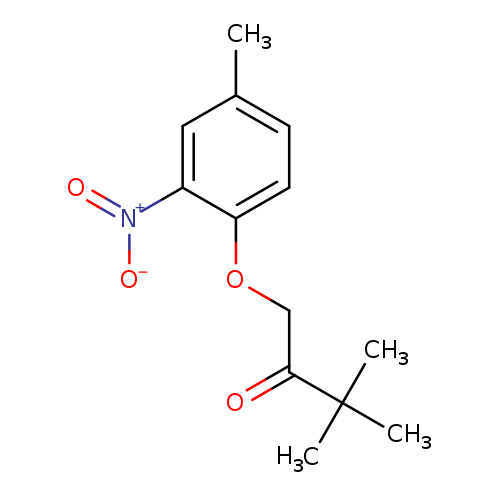 3,3-dimethyl-1-(4-methyl-2-nitrophenoxy)butan-2-one