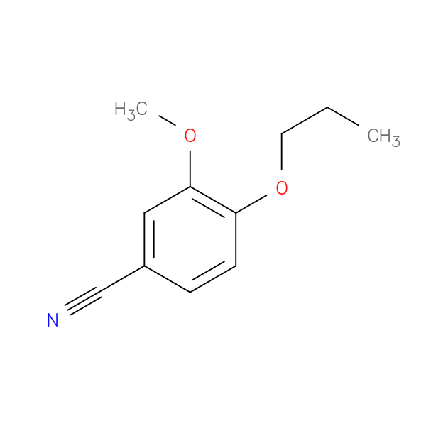 3-methoxy-4-propoxybenzonitrile