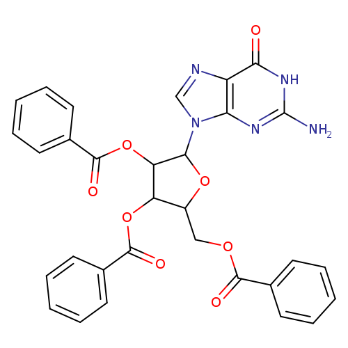 2'',3'',5''-Tri-O-benzoylguanosine