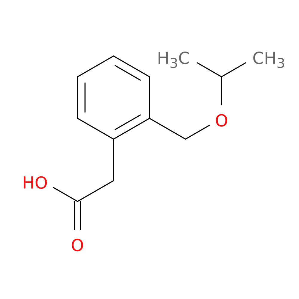 2-{2-[(propan-2-yloxy)methyl]phenyl}acetic acid