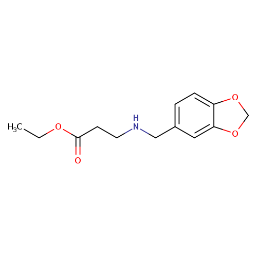 ethyl 3-{[(2H-1,3-benzodioxol-5-yl)methyl]amino}propanoate