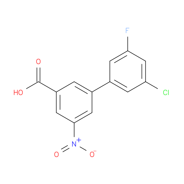 3-(3-Chloro-5-fluorophenyl)-5-nitrobenzoic acid