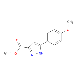 Methyl 5-(4-methoxyphenyl)-1H-pyrazole-3-carboxylate