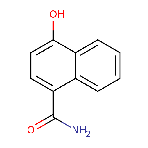 4-hydroxynaphthalene-1-carboxamide