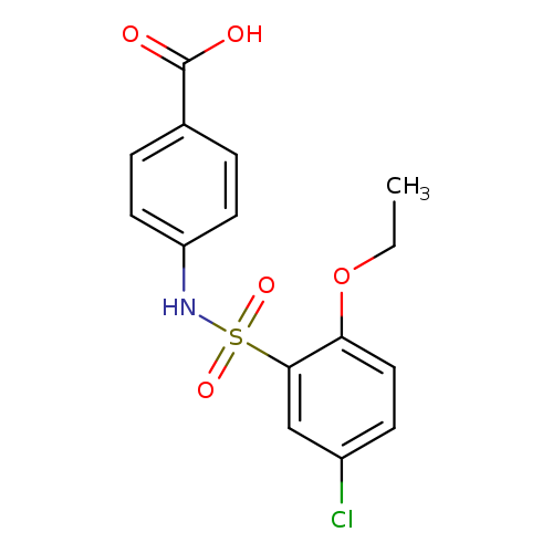 4-(5-chloro-2-ethoxybenzenesulfonamido)benzoic acid