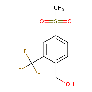 (4-(Methylsulfonyl)-2-(trifluoromethyl)phenyl)methanol