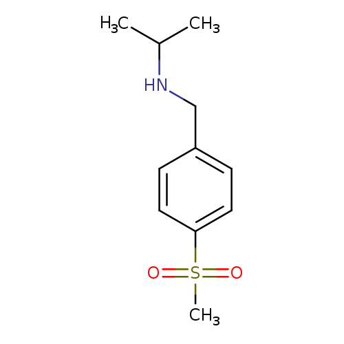 [(4-Methanesulfonylphenyl)methyl](propan-2-yl)amine