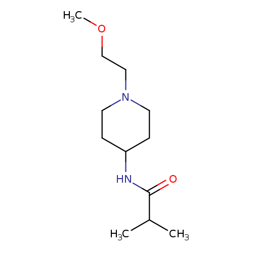 N-[1-(2-methoxyethyl)piperidin-4-yl]-2-methylpropanamide