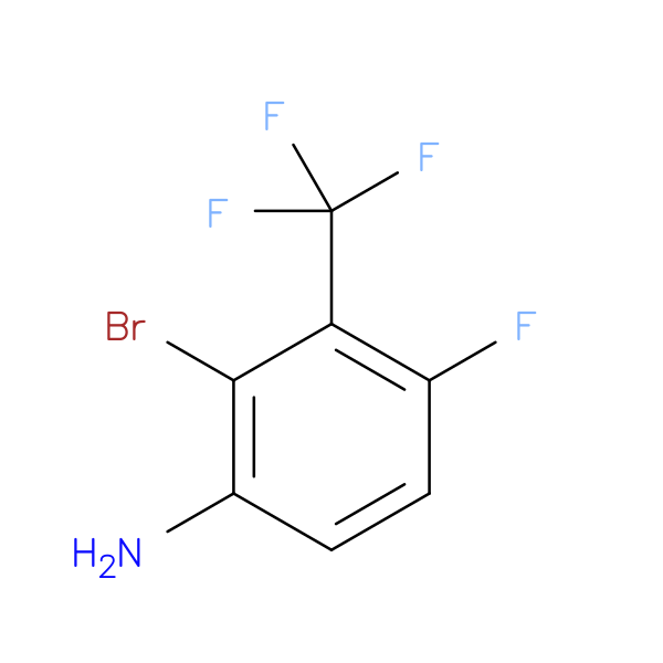 2-Bromo-4-fluoro-3-(trifluoromethyl)aniline