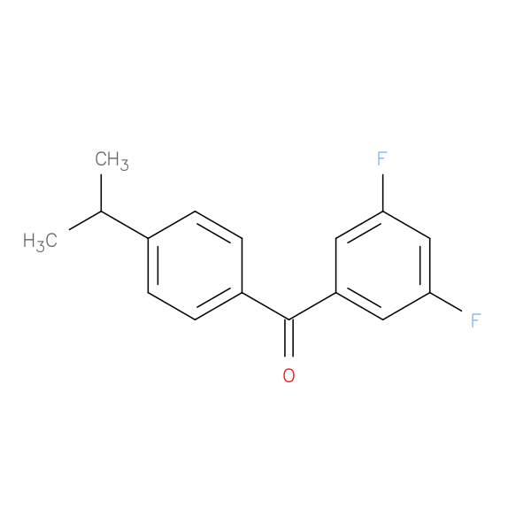 3,5-Difluoro-4'-iso-propylbenzophenone