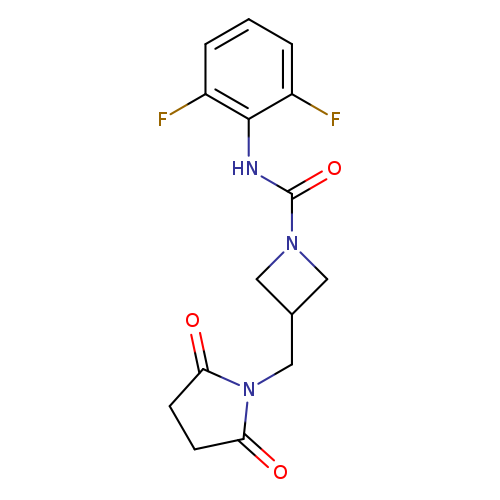 N-(2,6-difluorophenyl)-3-[(2,5-dioxopyrrolidin-1-yl)methyl]azetidine-1-carboxamide