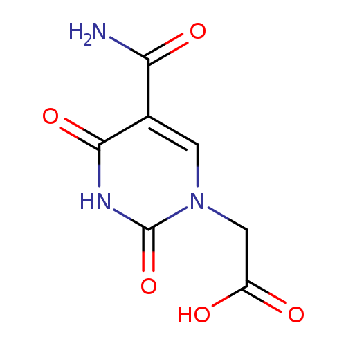 2-(5-carbamoyl-2,4-dioxo-1,2,3,4-tetrahydropyrimidin-1-yl)acetic acid