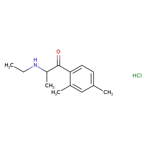 1-(2,4-dimethylphenyl)-2-(ethylamino)propan-1-one,monohydrochloride