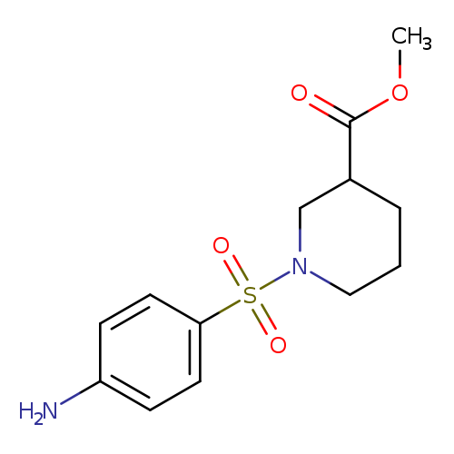 methyl 1-(4-aminobenzenesulfonyl)piperidine-3-carboxylate