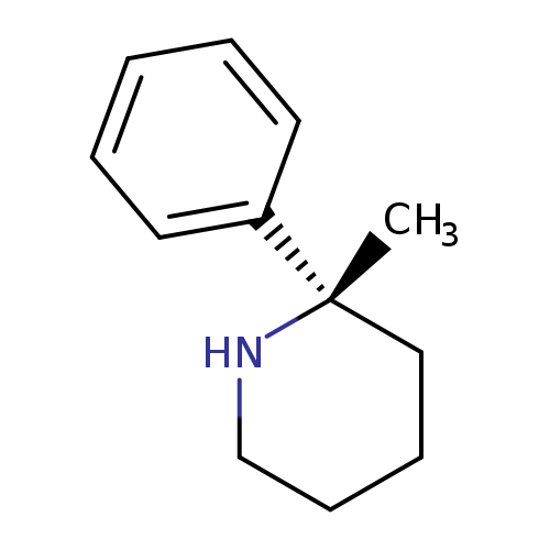 Piperidine, 2-methyl-2-phenyl-, (2S)-