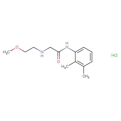 N-(2,3-dimethylphenyl)-2-[(2-methoxyethyl)amino]acetamide hydrochloride