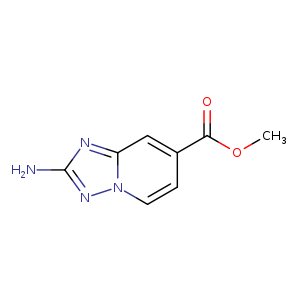 2-Amino-[1,2,4]triazolo[1,5-a]pyridine-7-carboxylic acid methyl ester