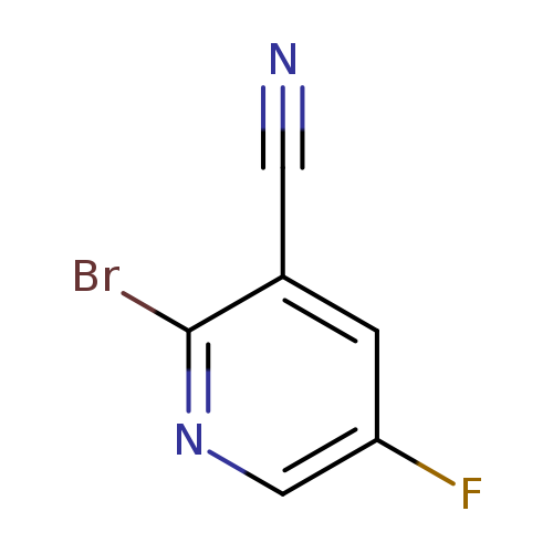 2-bromo-5-fluoropyridine-3-carbonitrile