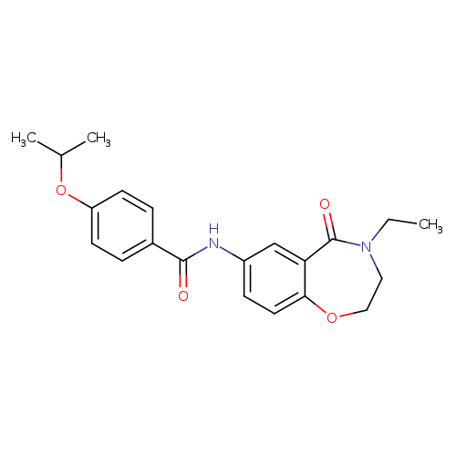 N-(4-ethyl-5-oxo-2,3,4,5-tetrahydro-1,4-benzoxazepin-7-yl)-4-(propan-2-yloxy)benzamide