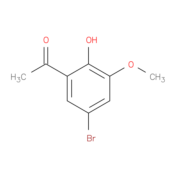 1-(5-bromo-2-hydroxy-3-methoxyphenyl)ethan-1-one