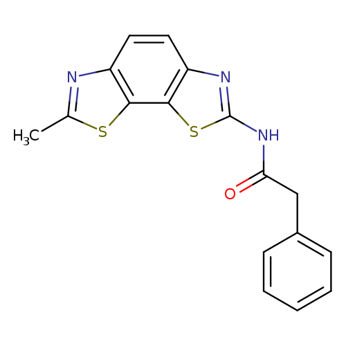 N-{11-methyl-3,12-dithia-5,10-diazatricyclo[7.3.0.0^{2,6}]dodeca-1(9),2(6),4,7,10-pentaen-4-yl}-2-phenylacetamide