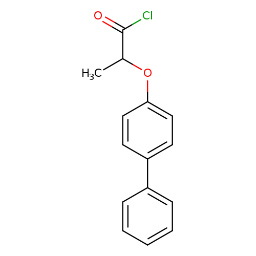 2-(Biphenyl-4-yloxy)propanoyl chloride
